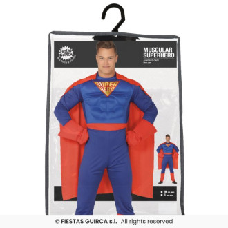 Fiestas Guirca Superboy kostým s vycpávkami