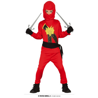 Fiestas Guirca Červený ninja dětský kostým