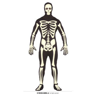 Fiestas Guirca Fluoreskující kostlivec - kostým