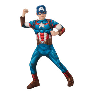 Rubies Captain America Deluxe dětský kostým NL