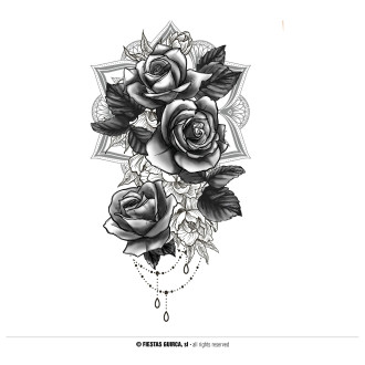 Roses tattoo - tetování