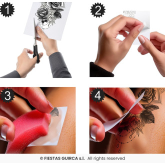 Roses tattoo - tetování