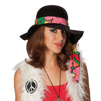 Klobouk hippie vel. 60