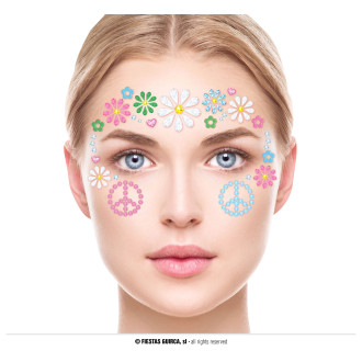Brilianty s lepidlem - HIPPIE