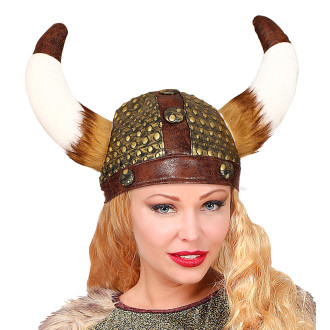 Widmann Vikingská helma s kožešinou