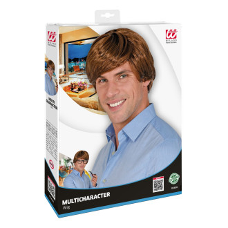 Widmann Hnědá pánská paruka Harry