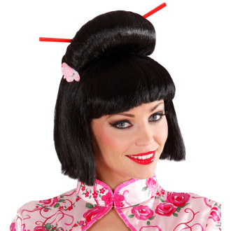Widmann Geisha paruka s květem