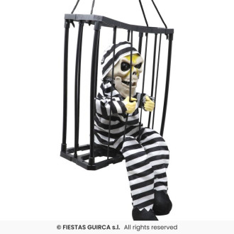 Uvězněná kostra - zvuk pohyb