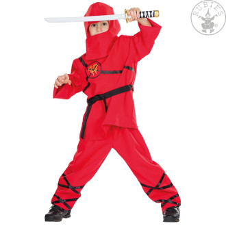 Rubies Deutschland Dětský kostým červený Ninja