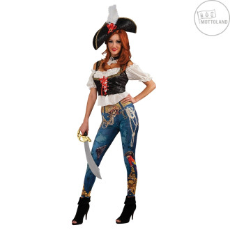Mottoland Dámský kostým na karneval  Pirate Booty