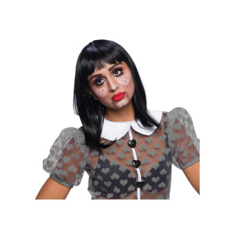 Černá paruka Elsie