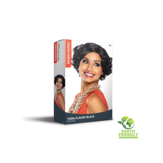 Černá paruka Florence