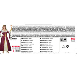 Widmann Kostým královny