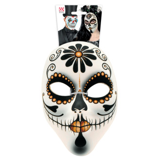Widmann SEŇORA DIA DE LOS MUERTOS látková maska