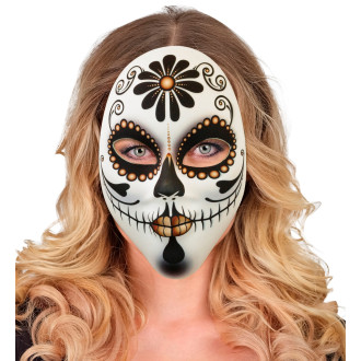 Widmann SEŇORA DIA DE LOS MUERTOS látková maska