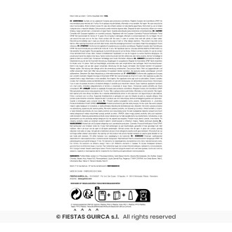 Fiestas Guirca Make up neonový modrý