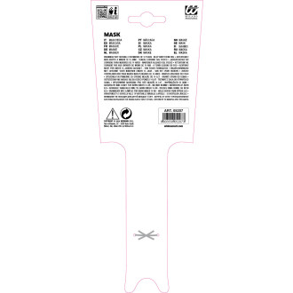 Widmann VOODOO SKULL maska s peřím