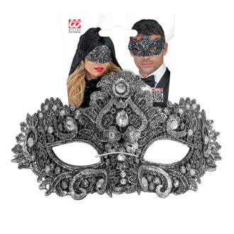 Widmann Divadelní maska stříbrná