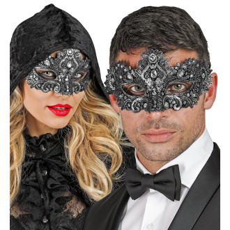 Widmann Divadelní maska stříbrná