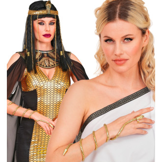 Widmann Prstový náramek zlatý s hadem