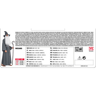 Widmann Čaroděj kostým pánský