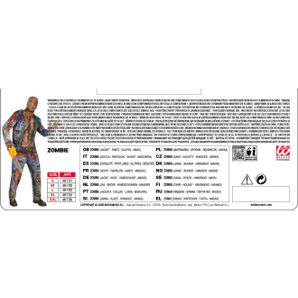 Widmann Zombie fast kostým