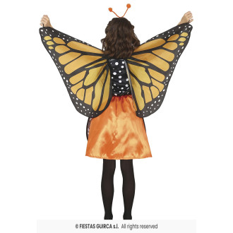 Dětský kostým motýl oranžový