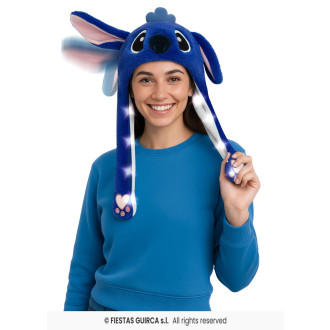 Čepice modrá koala se světlem