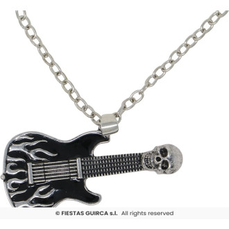 Náhrdelník kytarou