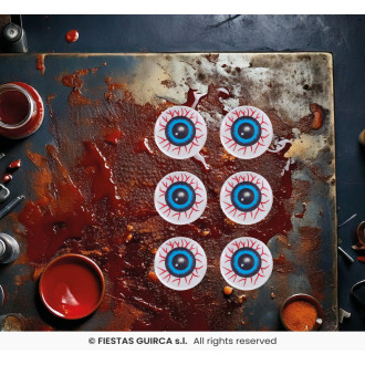 Fiestas Guirca Oči 6 ks