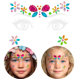 Widmann Motýl kamínky na obličej