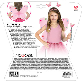 Widmann  Motýlek růžová sada