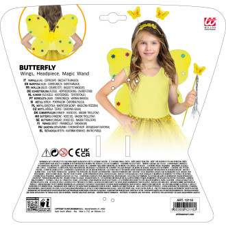 Widmann  Motýlek žlutá sada