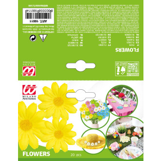 Widmann Sad 20 ks dekorativních žlutých květů