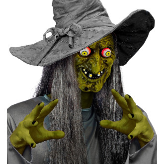 Widmann Maska čarodějnice s pohyblivýma očima