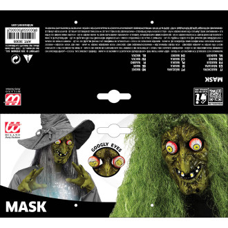 Widmann Maska čarodějnice s pohyblivýma očima