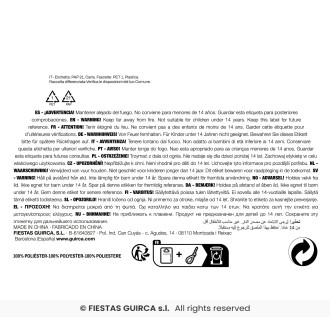 Fiestas Guirca Černý kovbojský šátek