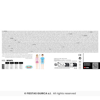 Fiestas Guirca Kostým  duch  - vřískot