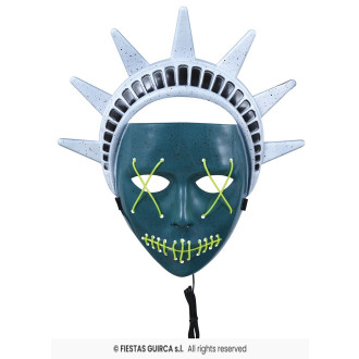 PVC maska svítící Freedom