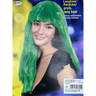 Dámská paruka zelená